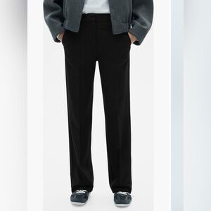 MANGO straight leg pants